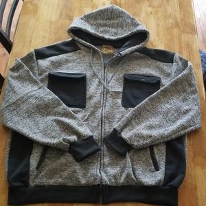 Brooklyn Laundry Men's 4X Zip Up Hoodie